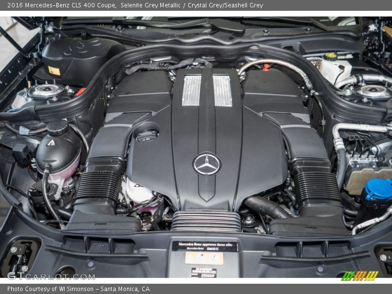  2016 CLS 400 Coupe Engine - 3.0 Liter DI Twin-Turbocharged DOHC 24-Valve VVT V6