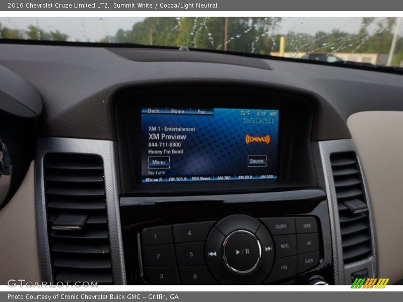 Summit White / Cocoa/Light Neutral 2016 Chevrolet Cruze Limited LTZ