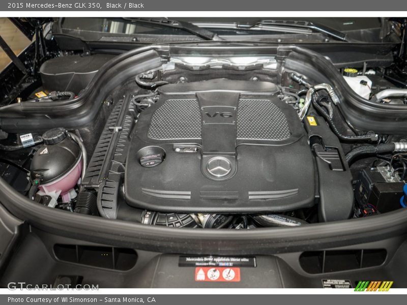 Black / Black 2015 Mercedes-Benz GLK 350