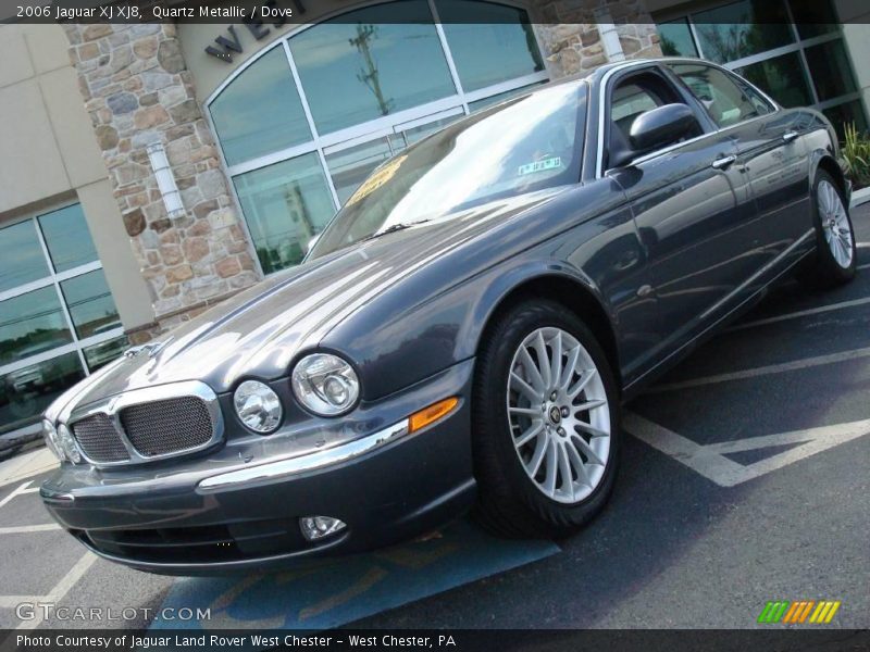 Quartz Metallic / Dove 2006 Jaguar XJ XJ8