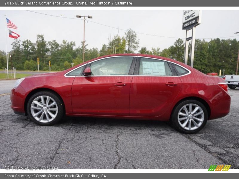 Crystal Red Tintcoat / Cashmere 2016 Buick Verano Convenience Group