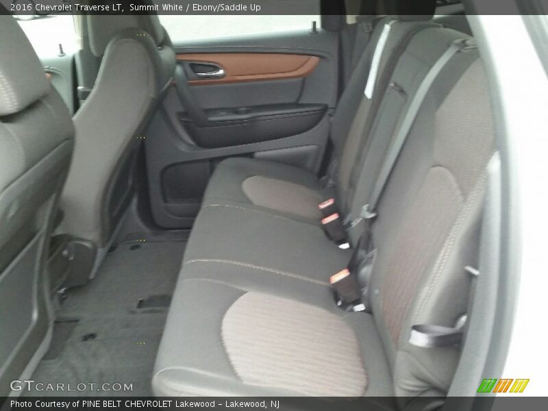 Summit White / Ebony/Saddle Up 2016 Chevrolet Traverse LT