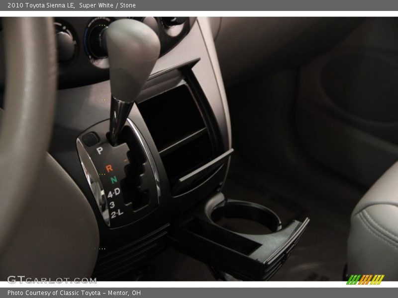 Super White / Stone 2010 Toyota Sienna LE