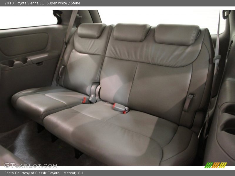 Super White / Stone 2010 Toyota Sienna LE