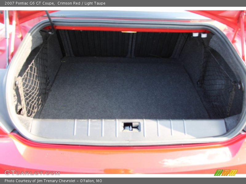 Crimson Red / Light Taupe 2007 Pontiac G6 GT Coupe