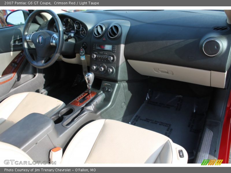 Crimson Red / Light Taupe 2007 Pontiac G6 GT Coupe