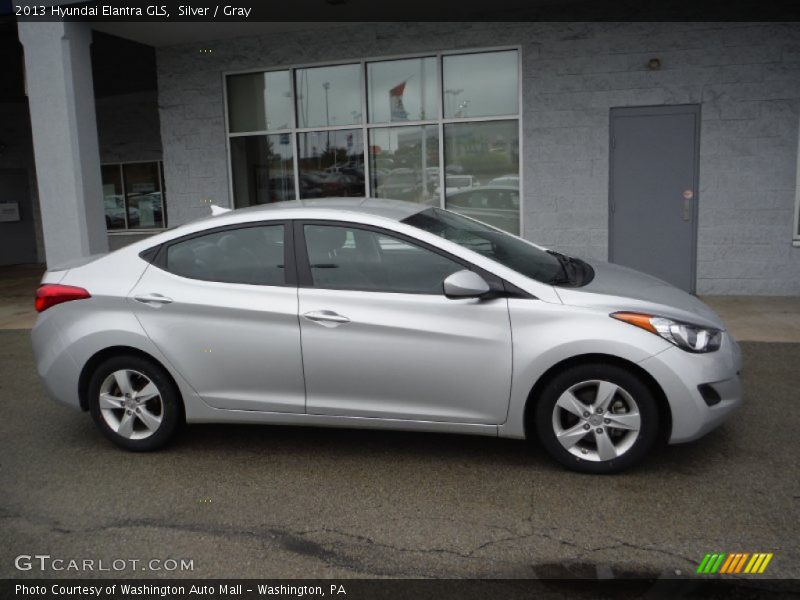 Silver / Gray 2013 Hyundai Elantra GLS