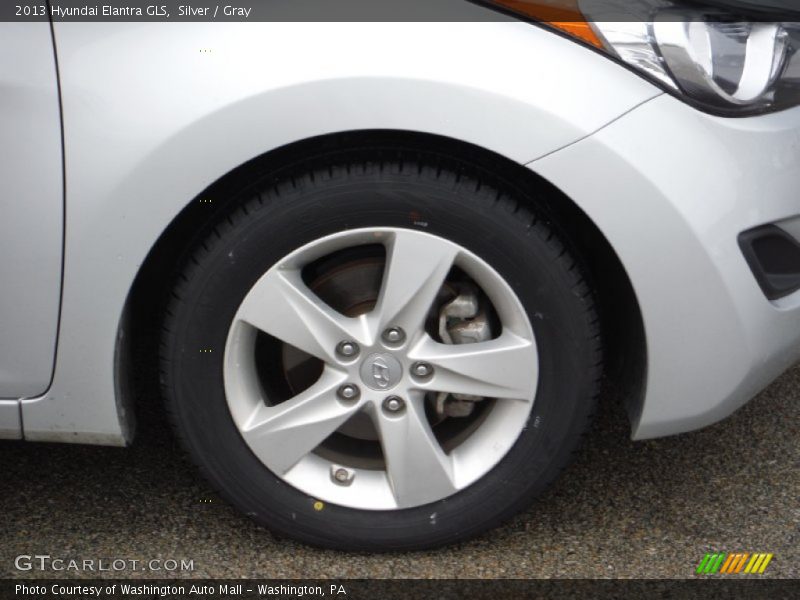 Silver / Gray 2013 Hyundai Elantra GLS