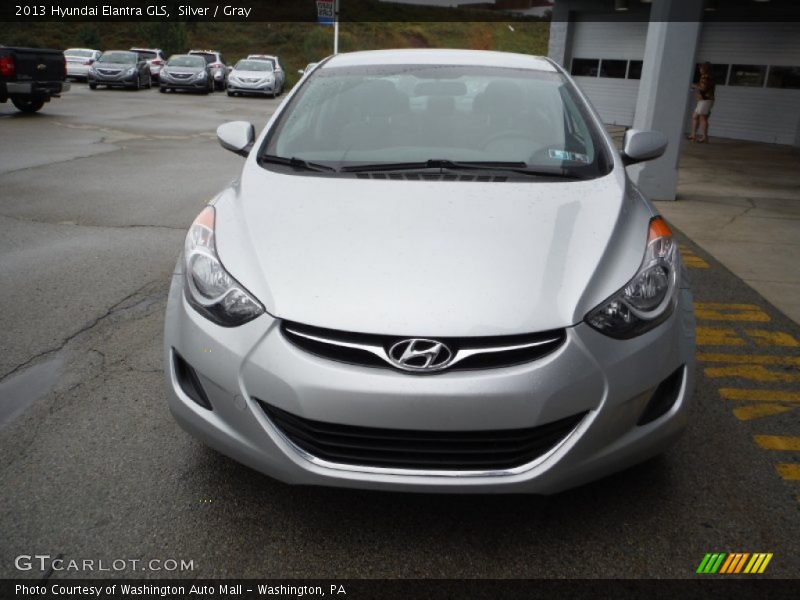 Silver / Gray 2013 Hyundai Elantra GLS