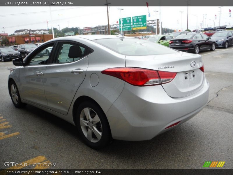 Silver / Gray 2013 Hyundai Elantra GLS