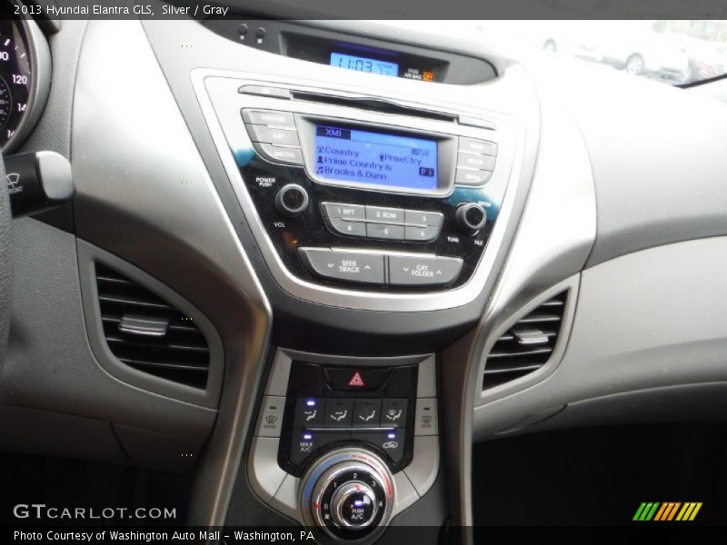 Silver / Gray 2013 Hyundai Elantra GLS