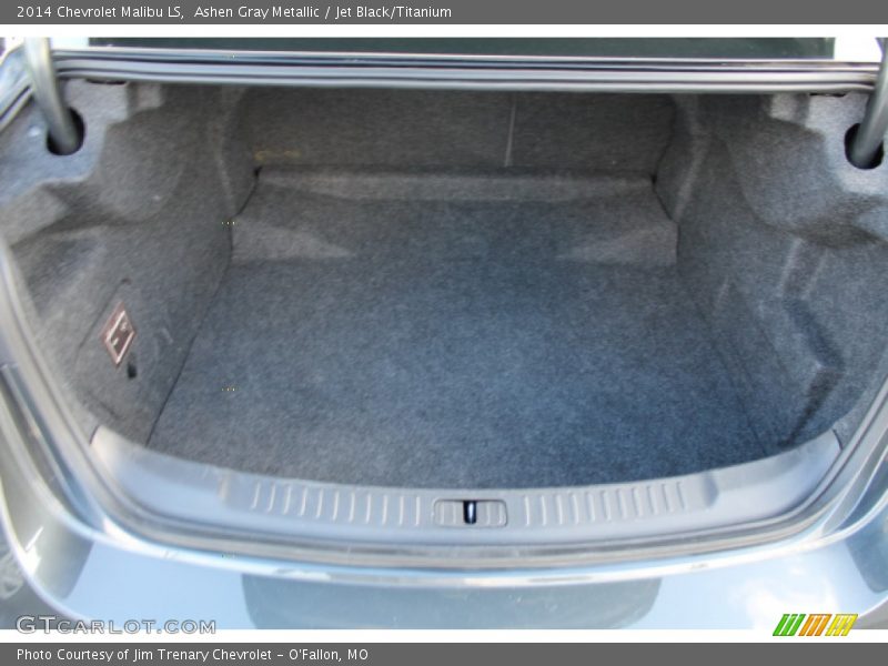 Ashen Gray Metallic / Jet Black/Titanium 2014 Chevrolet Malibu LS