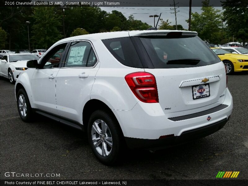 Summit White / Light Titanium 2016 Chevrolet Equinox LS AWD