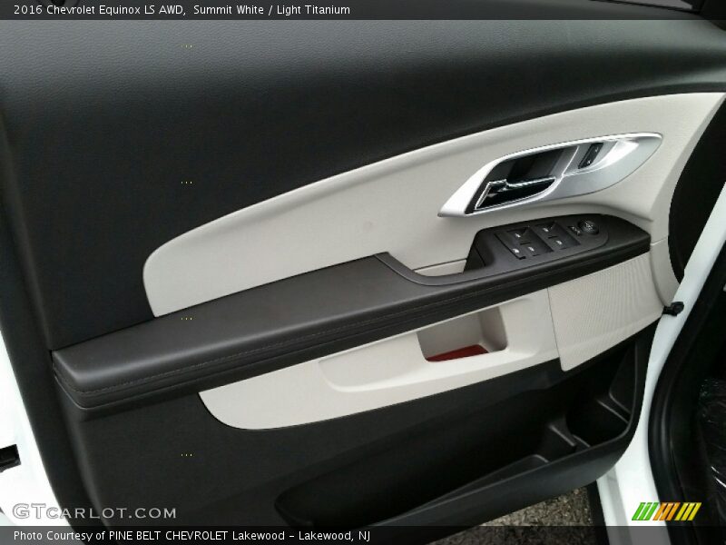 Summit White / Light Titanium 2016 Chevrolet Equinox LS AWD