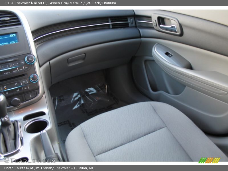 Ashen Gray Metallic / Jet Black/Titanium 2014 Chevrolet Malibu LS