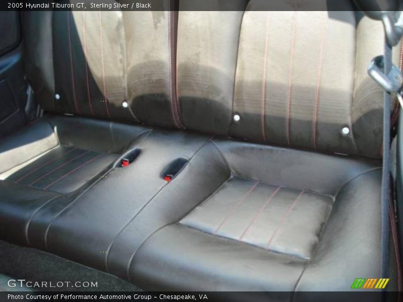 Sterling Silver / Black 2005 Hyundai Tiburon GT