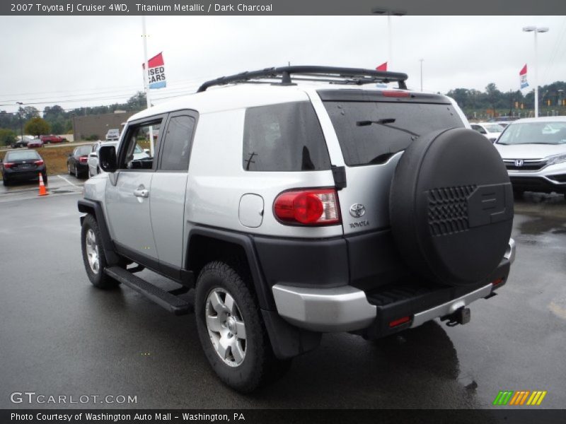 Titanium Metallic / Dark Charcoal 2007 Toyota FJ Cruiser 4WD