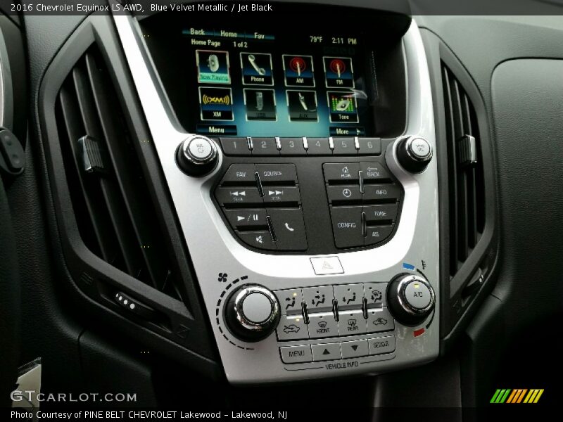 Controls of 2016 Equinox LS AWD