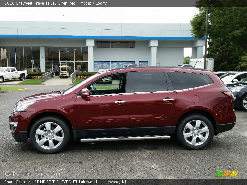 2016 Traverse LT Siren Red Tintcoat