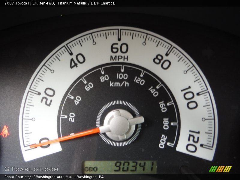 Titanium Metallic / Dark Charcoal 2007 Toyota FJ Cruiser 4WD