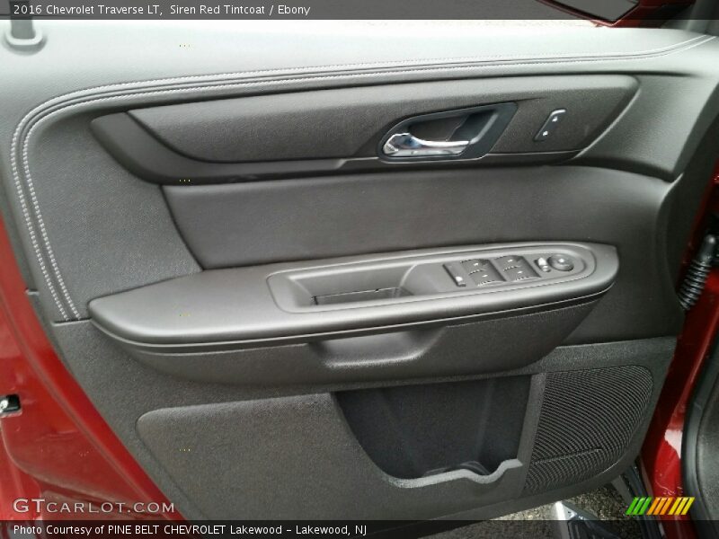 Siren Red Tintcoat / Ebony 2016 Chevrolet Traverse LT