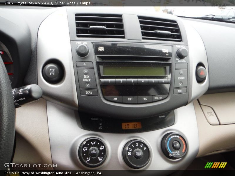 Super White / Taupe 2007 Toyota RAV4 V6 4WD
