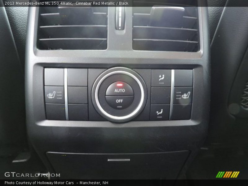 Cinnabar Red Metallic / Black 2013 Mercedes-Benz ML 350 4Matic