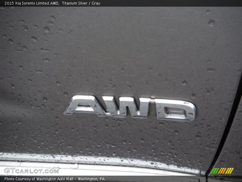 Titanium Silver / Gray 2015 Kia Sorento Limited AWD