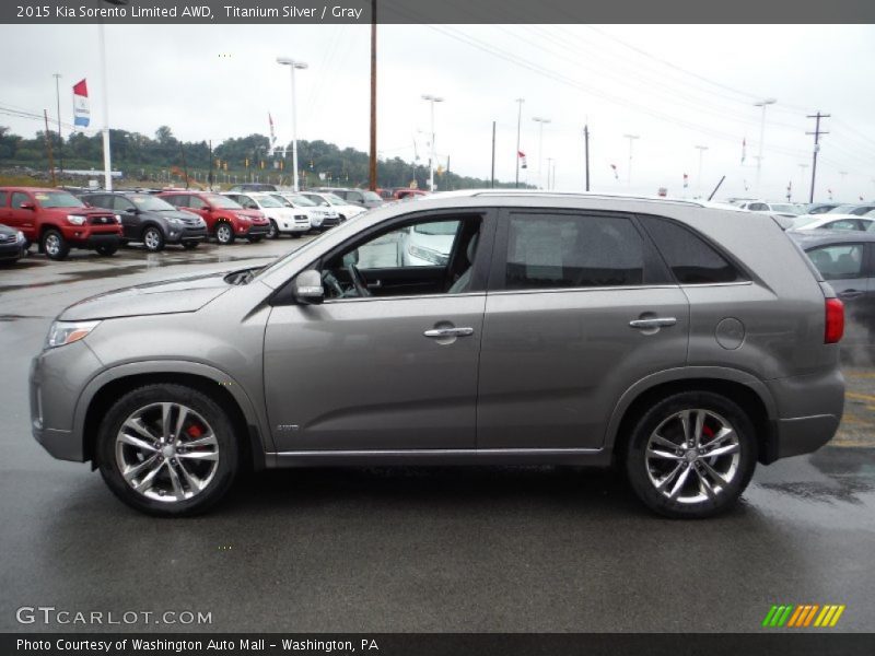  2015 Sorento Limited AWD Titanium Silver