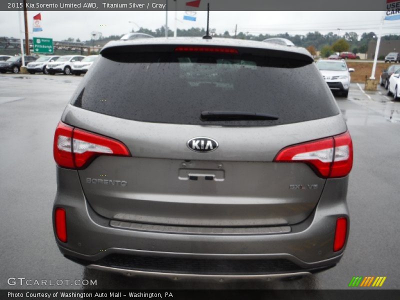 Titanium Silver / Gray 2015 Kia Sorento Limited AWD