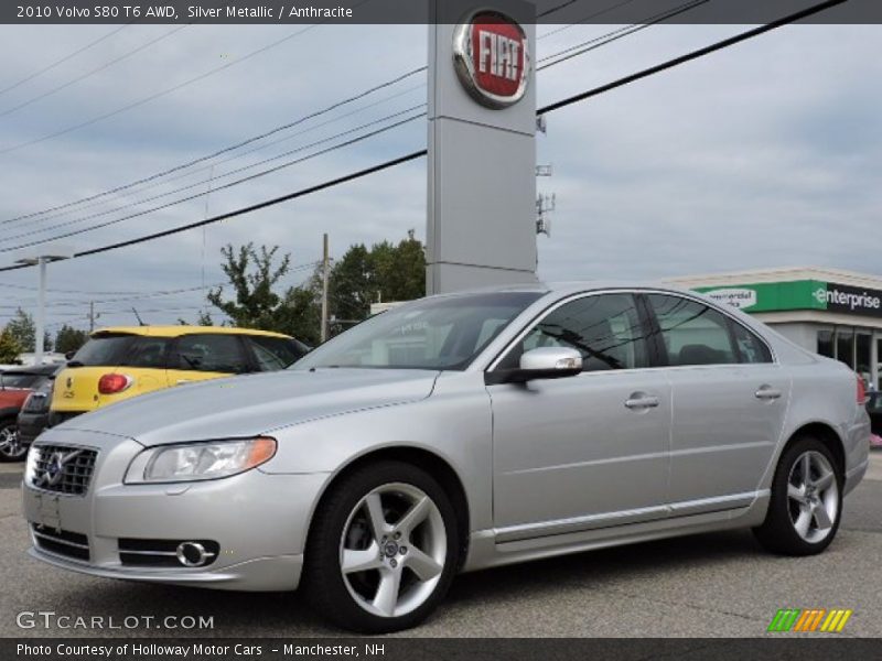 Silver Metallic / Anthracite 2010 Volvo S80 T6 AWD