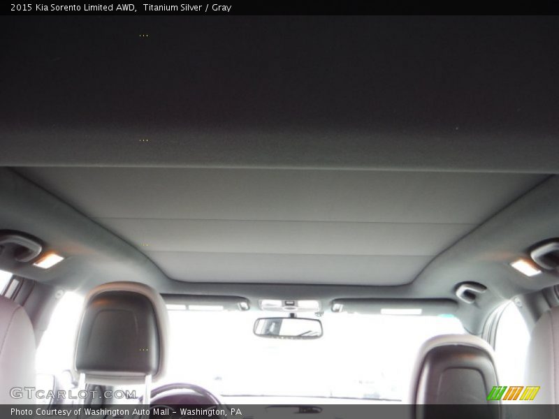 Titanium Silver / Gray 2015 Kia Sorento Limited AWD