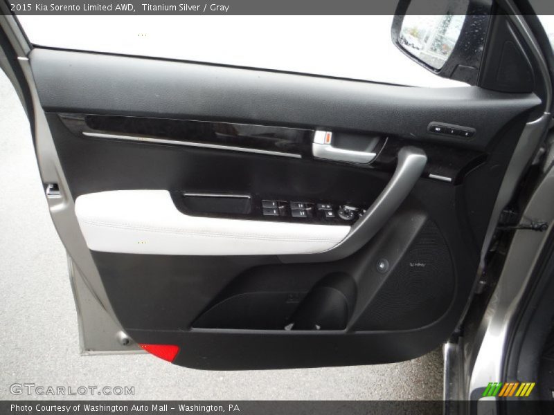 Titanium Silver / Gray 2015 Kia Sorento Limited AWD