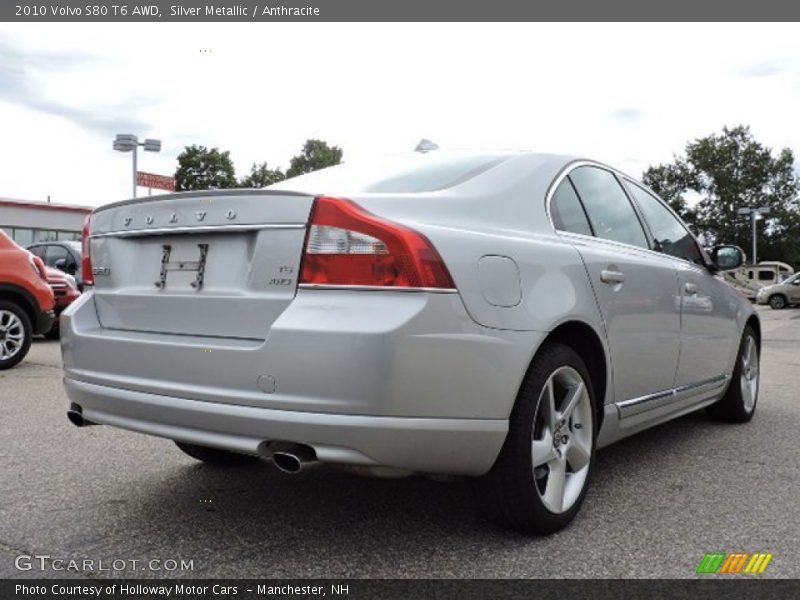 Silver Metallic / Anthracite 2010 Volvo S80 T6 AWD