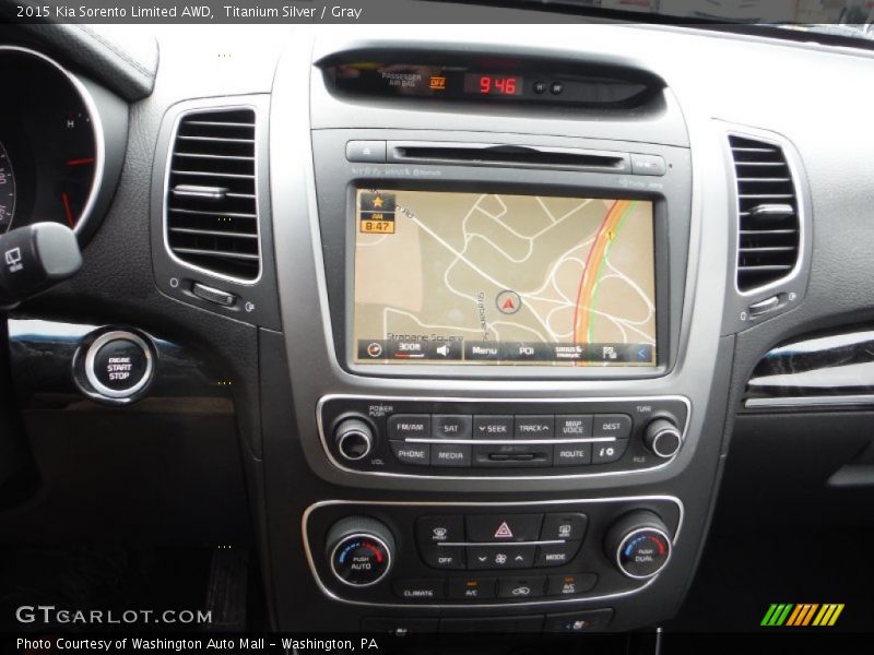 Navigation of 2015 Sorento Limited AWD