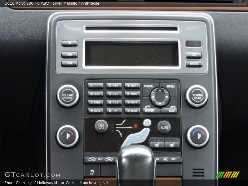 Controls of 2010 S80 T6 AWD