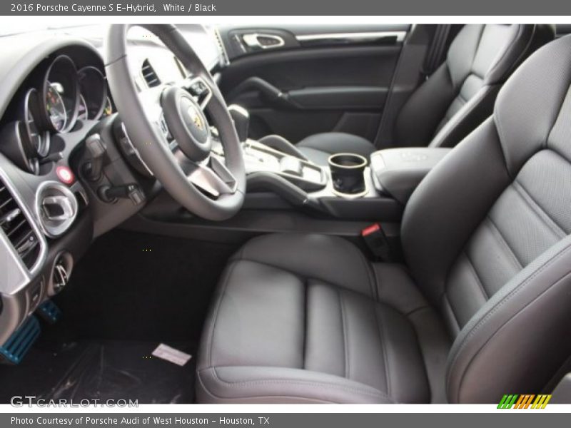 Front Seat of 2016 Cayenne S E-Hybrid