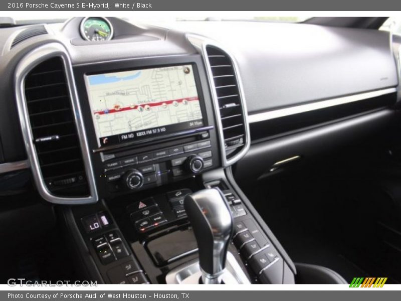 White / Black 2016 Porsche Cayenne S E-Hybrid