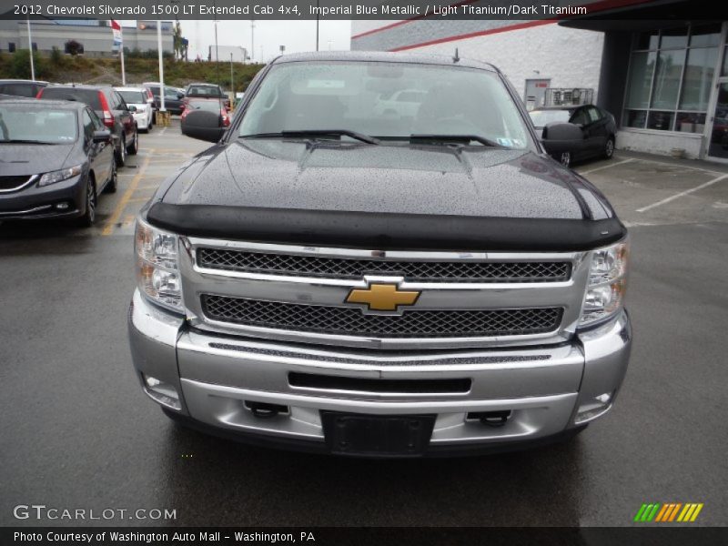 Imperial Blue Metallic / Light Titanium/Dark Titanium 2012 Chevrolet Silverado 1500 LT Extended Cab 4x4