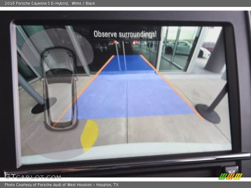 White / Black 2016 Porsche Cayenne S E-Hybrid