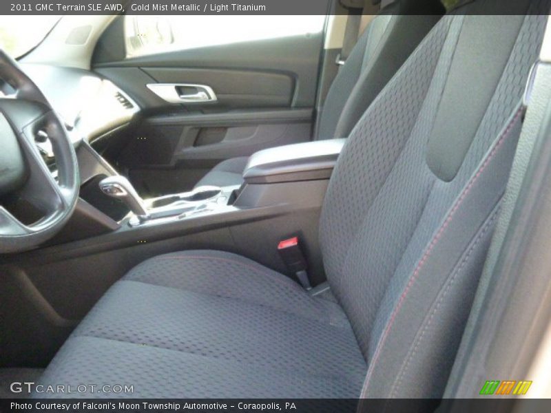 Gold Mist Metallic / Light Titanium 2011 GMC Terrain SLE AWD