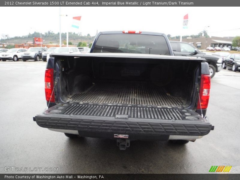 Imperial Blue Metallic / Light Titanium/Dark Titanium 2012 Chevrolet Silverado 1500 LT Extended Cab 4x4