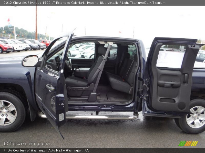 Imperial Blue Metallic / Light Titanium/Dark Titanium 2012 Chevrolet Silverado 1500 LT Extended Cab 4x4