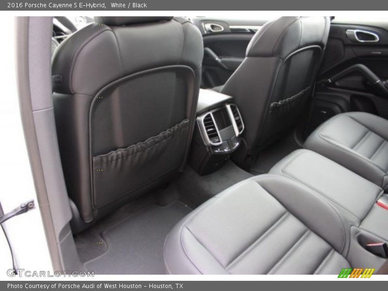 Rear Seat of 2016 Cayenne S E-Hybrid