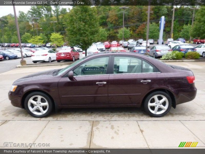 Dark Cinnamon / Gray 2006 Hyundai Sonata GLS V6