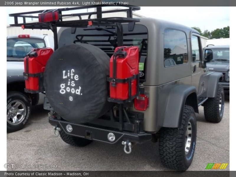 Light Khaki Metallic / Khaki 2006 Jeep Wrangler Unlimited Rubicon 4x4