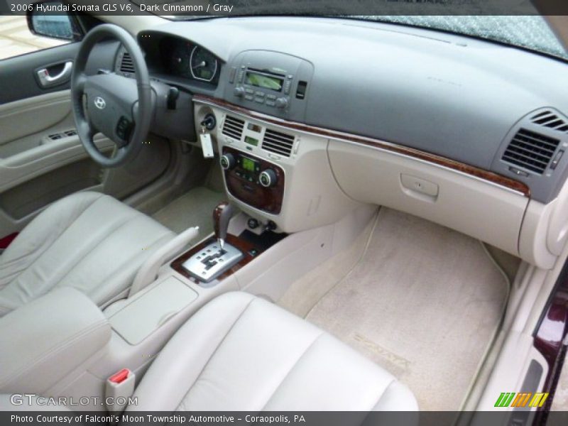 Dark Cinnamon / Gray 2006 Hyundai Sonata GLS V6