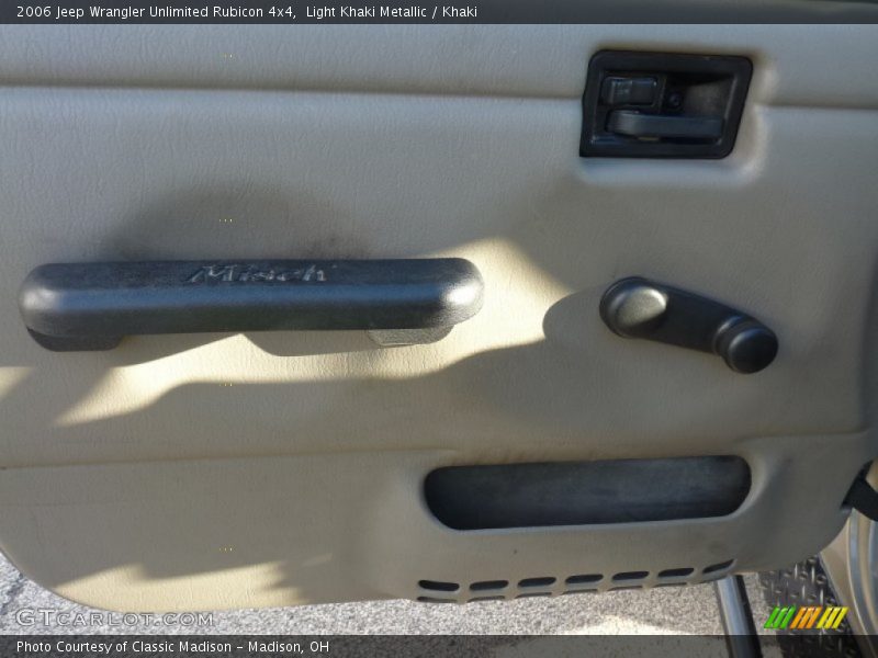 Light Khaki Metallic / Khaki 2006 Jeep Wrangler Unlimited Rubicon 4x4