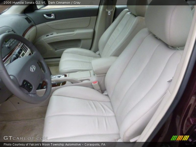 Dark Cinnamon / Gray 2006 Hyundai Sonata GLS V6