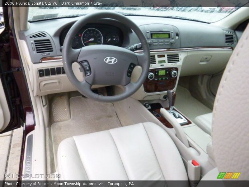 Dark Cinnamon / Gray 2006 Hyundai Sonata GLS V6